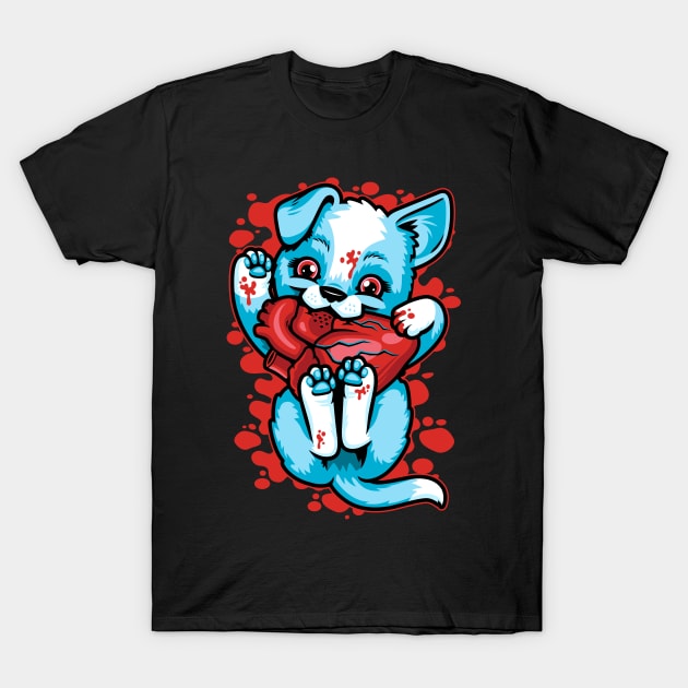 Puppy Love T-Shirt by harebrained